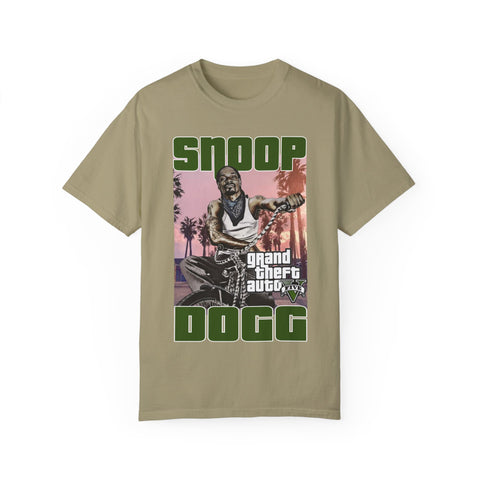 Snoop Dogg Graphic T-Shirt - Retro Grand Theft Auto Design