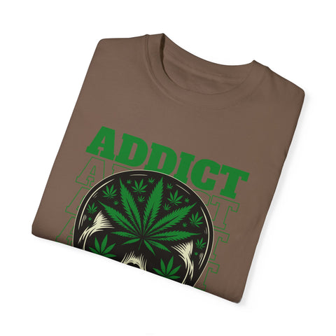 Addict Skull Graphic T-Shirt - Conquer Your High