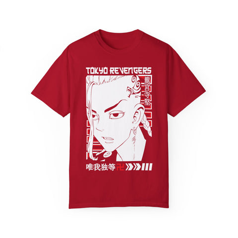 Tokyo Revengers Unisex Garment-Dyed T-Shirt - Trendy Anime Streetwear