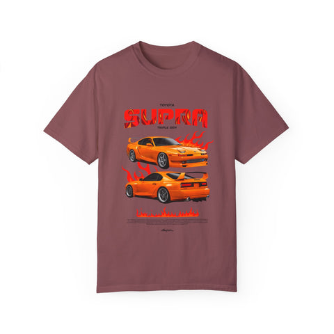 Toyota Supra Vintage Graphic T-Shirt - Perfect for Car Enthusiasts
