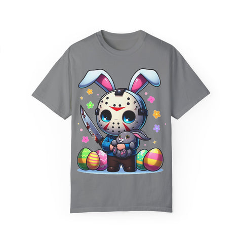 Cute Bunny Horror Unisex T-Shirt - Perfect for Easter Celebrations