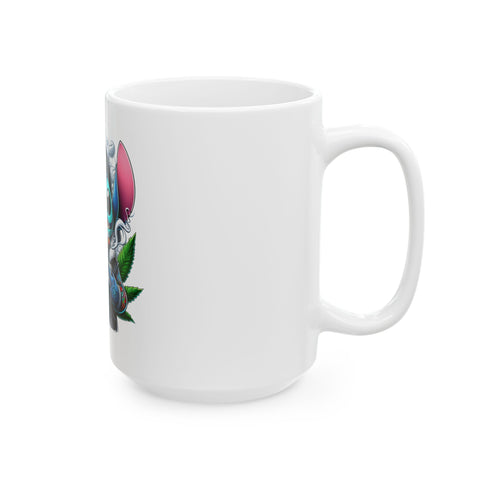 Cool Stitch Character Mug - 11oz & 15oz - Ideal Gift for Disney Fans