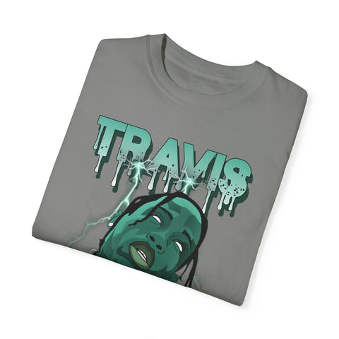 Unisex Travis Scott Dripping Graphic T-Shirt - Hip Hop Streetwear