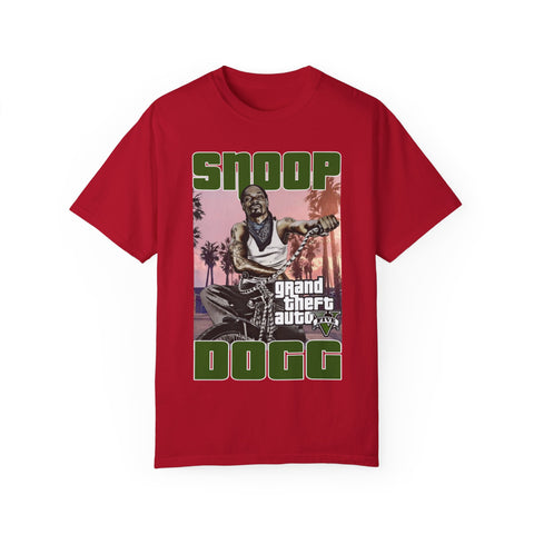 Snoop Dogg Graphic T-Shirt - Retro Grand Theft Auto Design