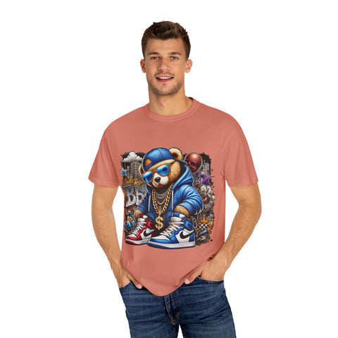 Street Art Bear Graphic T-Shirt - Cool Unisex Tee for Trendsetters
