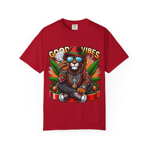 Good Vibes Unisex Garment-Dyed T-Shirt