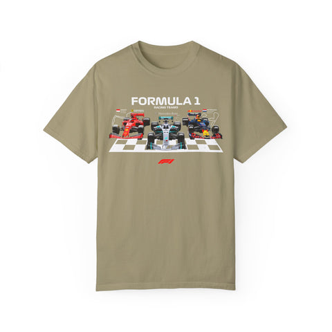 Formula 1 Racing Unisex Garment-Dyed T-Shirt