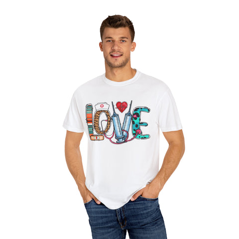 Colorful Love Graphic Unisex T-Shirt