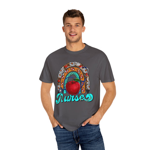 Colorful Nurse Rainbow T-Shirt – Perfect Gift for Healthcare Heroes