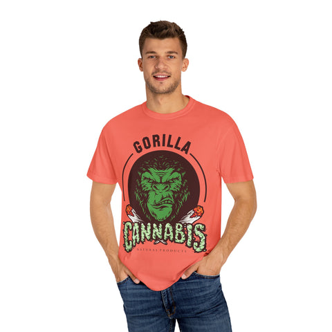 Gorilla Cannabis Unisex T-Shirt - Bold Graphic Tee for Nature Lovers