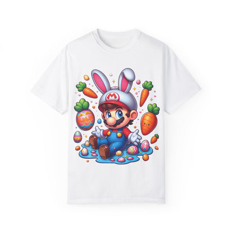 Cute Easter Character Unisex Garment-Dyed T-Shirt