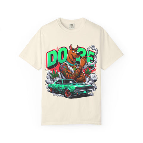 Dope Scooby-Doo Unisex T-Shirt - Vintage Car Design