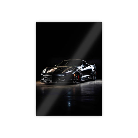 Glossy Car Poster | Stunning Sports Car Wall Art for Auto Enthusiasts