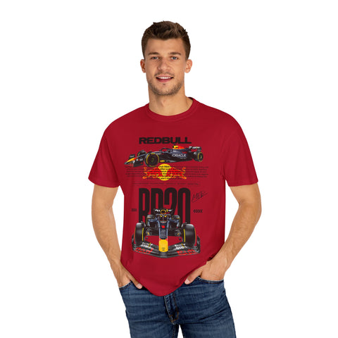 Red Bull Racing T-Shirt - Unisex Garment-Dyed Tee for F1 Fans