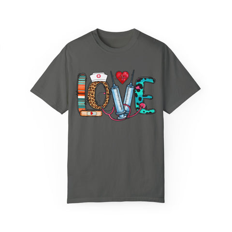 Colorful Love Graphic Unisex T-Shirt