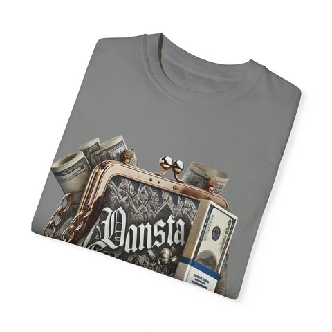 Gangsta Money Bag T-Shirt - Unisex Garment-Dyed Tee