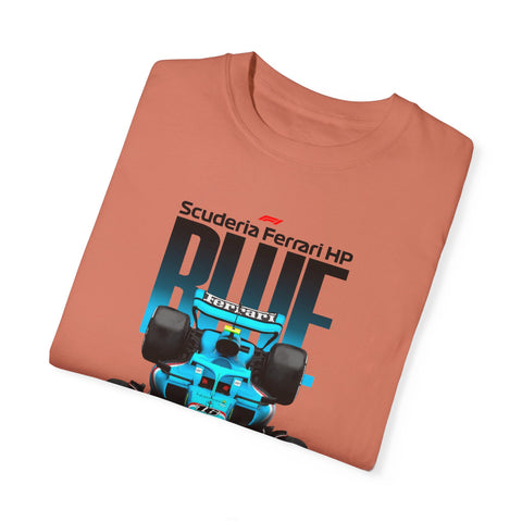 Speedster Unisex Garment-Dyed T-Shirt - Scuderia Ferrari HP Racing Design
