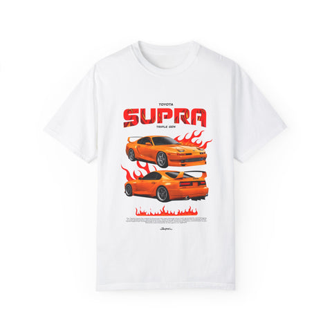 Toyota Supra Vintage Graphic T-Shirt - Perfect for Car Enthusiasts