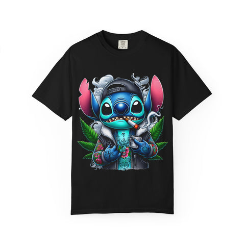Vibrant Stitch-Inspired Unisex T-Shirt | Funky Streetwear Vibe | Perfect for Festivals and Casual Outings