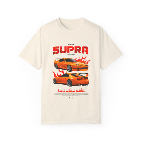 Toyota Supra Vintage Graphic T-Shirt - Perfect for Car Enthusiasts