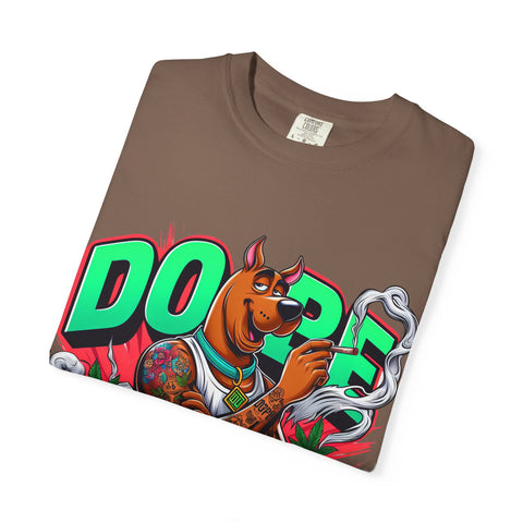 Dope Scooby-Doo Unisex T-Shirt - Vintage Car Design