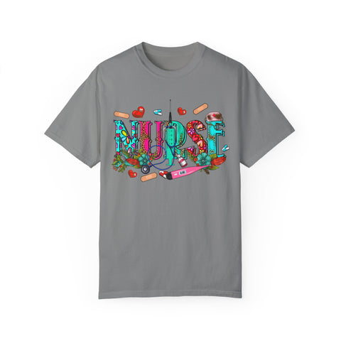 Colorful Nurse Graphic Unisex T-shirt - Perfect Gift for Healthcare Heroes