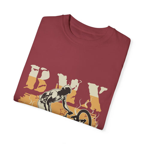 BMX Extreme Ride Unisex Garment-Dyed T-Shirt | Perfect for Cyclists & Sports Enthusiasts