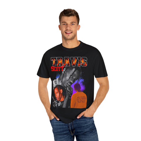 Travis Scott Graphic T-Shirt - Trendy Unisex Apparel for Music Fans
