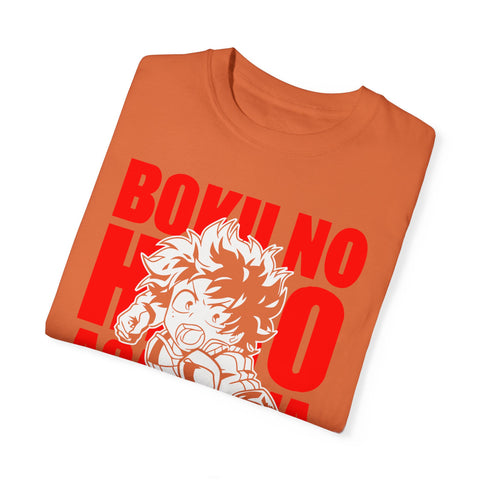 Boku No Hero Academia Unisex Garment-Dyed T-Shirt