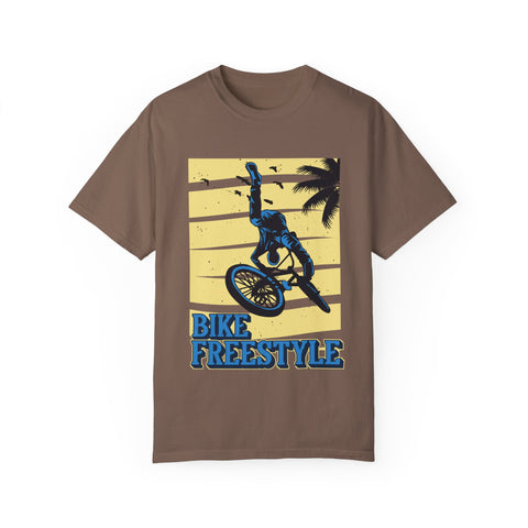 Unisex Bike Freestyle T-Shirt - Casual Graphic Tee for Cyclists