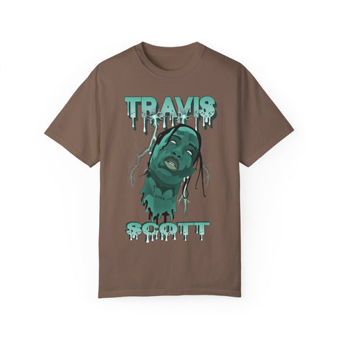Unisex Travis Scott Dripping Graphic T-Shirt - Hip Hop Streetwear