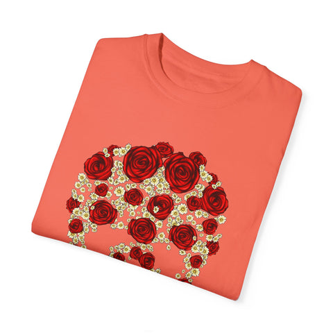 Floral Skull Unisex T-Shirt - Stylish Casual Wear for Creative Souls
