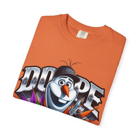 Dope Olaf Graphic T-Shirt for Disney Fans