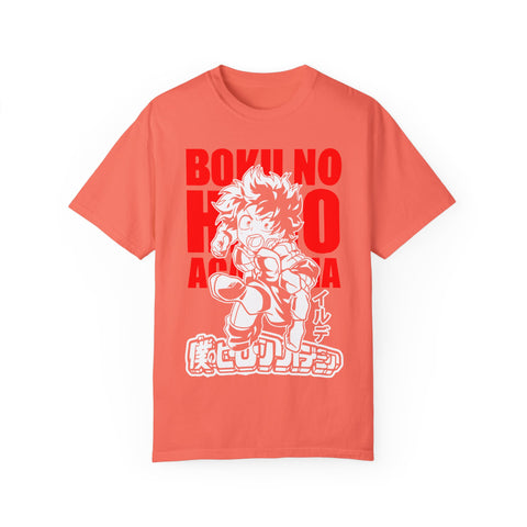 Boku No Hero Academia Unisex Garment-Dyed T-Shirt