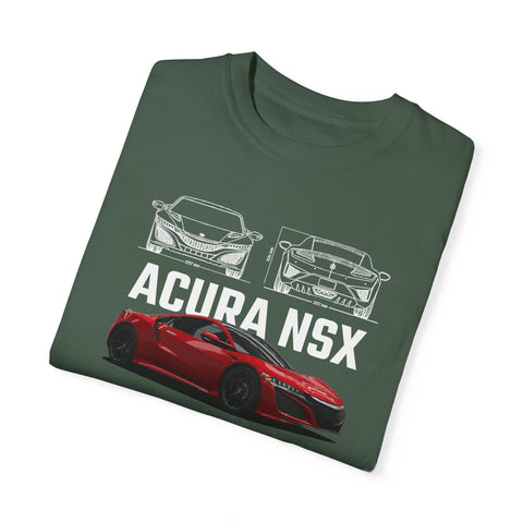 Acura NSX Unisex Garment-Dyed T-Shirt – Car Enthusiast Apparel for Auto Lovers