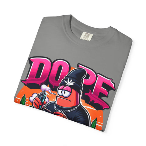 Cool Graphic T-Shirt - 'Dope' Vintage Cartoon Design