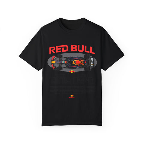 Unisex Red Bull Racing T-Shirt - Sporty Graphic Tee for Fans
