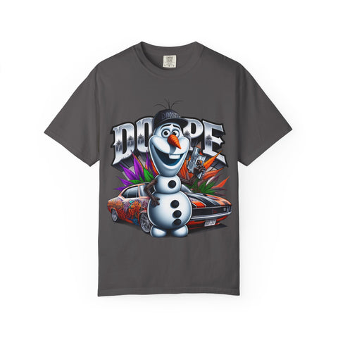 Dope Olaf Graphic T-Shirt for Disney Fans