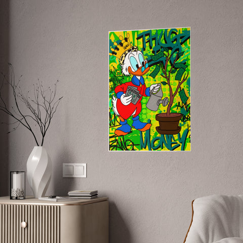Thug Life Money Gloss Poster – Vibrant Wall Art for Fun Spaces