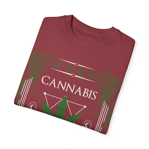 Cannabis 420 Unisex Garment-Dyed T-Shirt - Retro Style для Celebrations