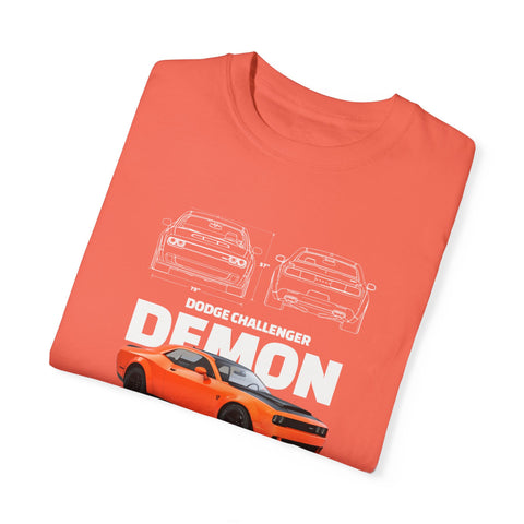 Dodge Challenger Demon T-Shirt - Unisex Vintage Car Tee