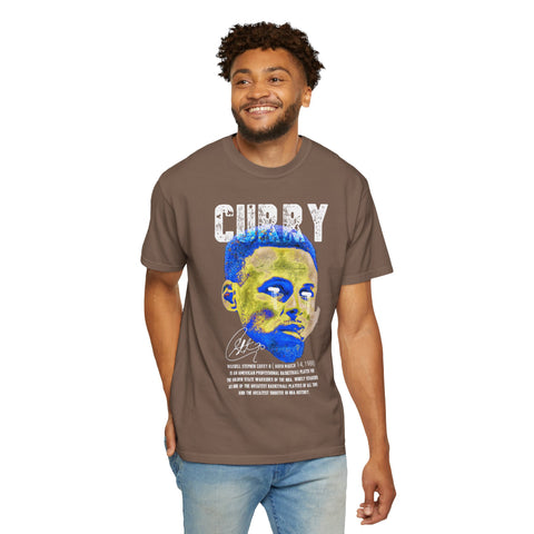 Unisex Garment-Dyed T-Shirt - Stylish Tribute to Curry | Perfect for Basketball Fans