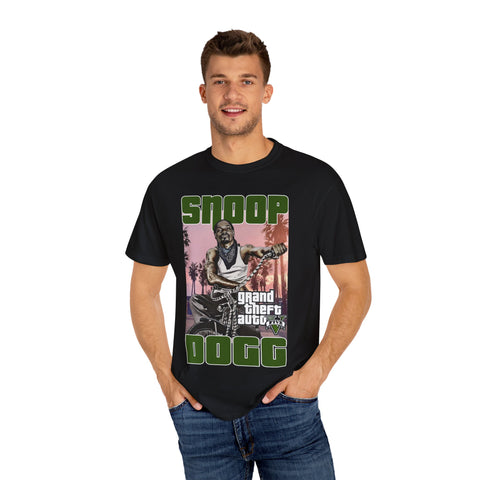 Snoop Dogg Graphic T-Shirt - Retro Grand Theft Auto Design