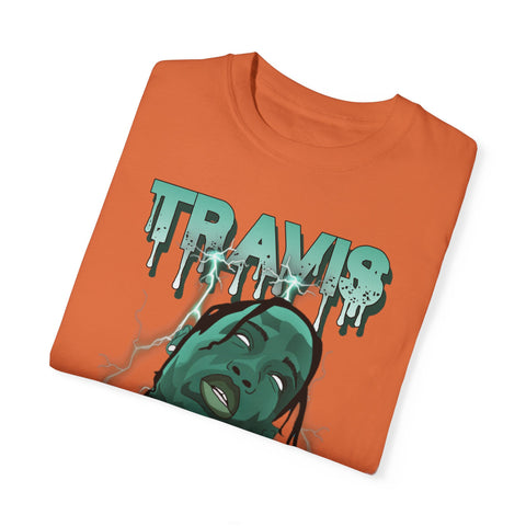 Unisex Travis Scott Dripping Graphic T-Shirt - Hip Hop Streetwear