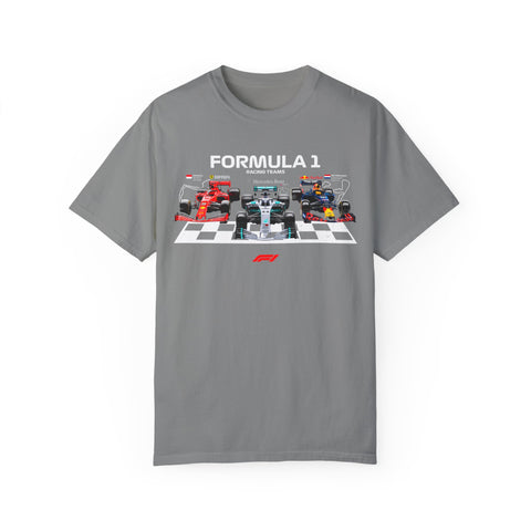 Formula 1 Racing Unisex Garment-Dyed T-Shirt