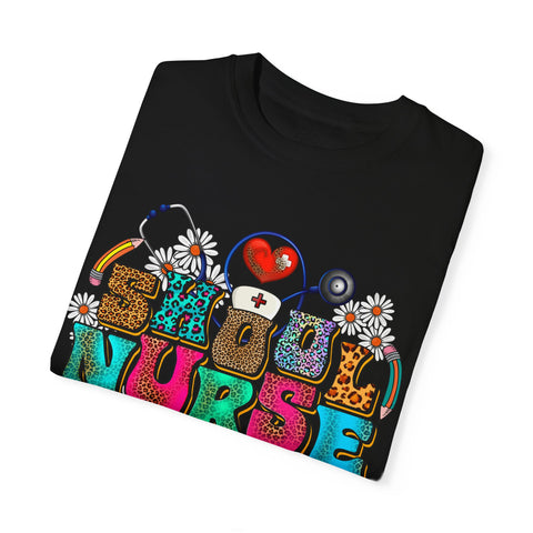 Proud Nurse Graphic T-Shirt - Unisex, Colorful & Fun Design