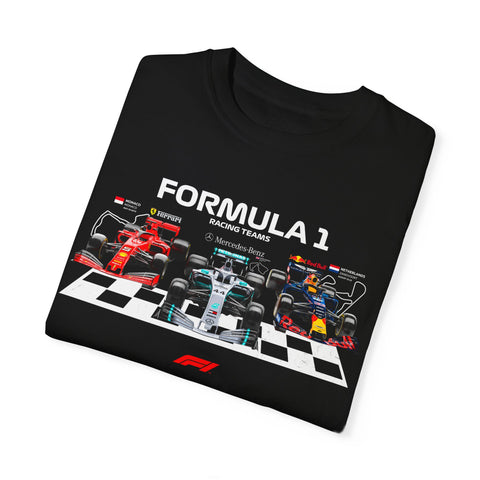 Formula 1 Racing Unisex Garment-Dyed T-Shirt