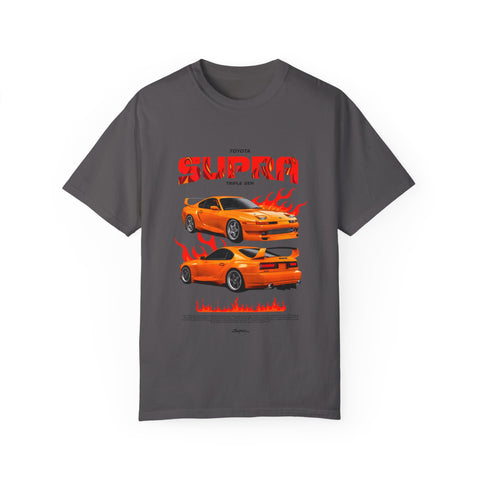 Toyota Supra Vintage Graphic T-Shirt - Perfect for Car Enthusiasts