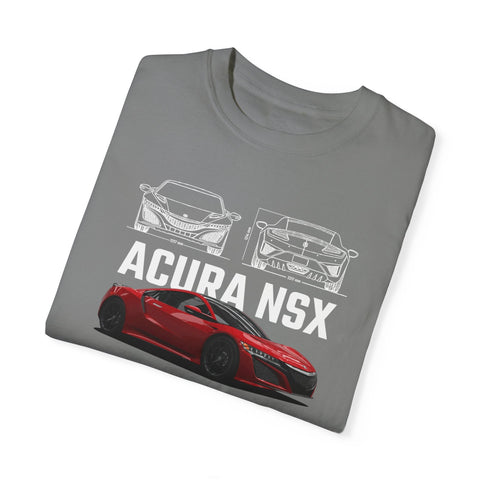 Acura NSX Unisex Garment-Dyed T-Shirt – Car Enthusiast Apparel for Auto Lovers