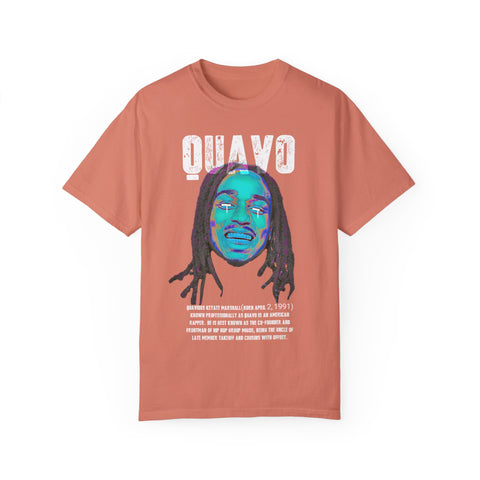 Unisex Garment-Dyed T-Shirt - Quavo Tribute Tee